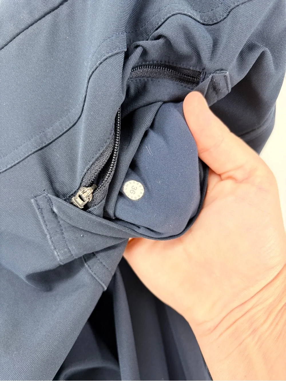 Lululemon ABC Pants Men's Navy Stretch Casual Pants Sz 36x33 **